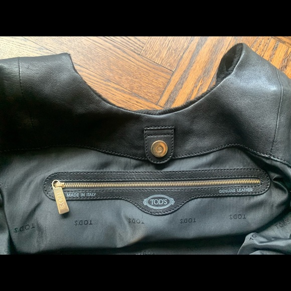 TOD’S black hobo bag - Picture 4 of 6